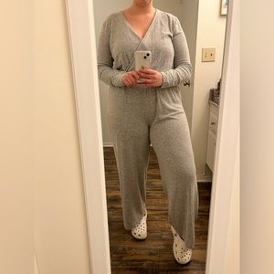Lou & Grey Signature Softblend Crossover Jumpsuit